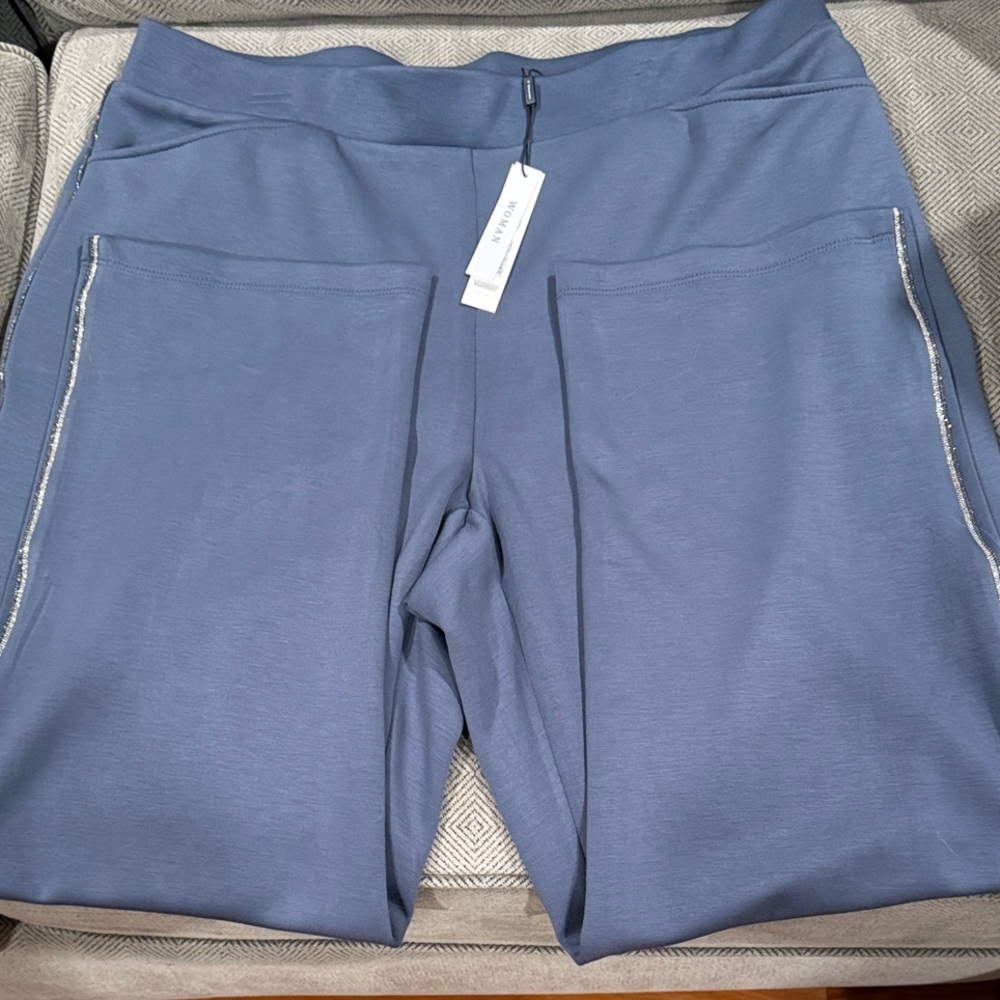 NWT T Tahari Blue Pull On Lounge Pants